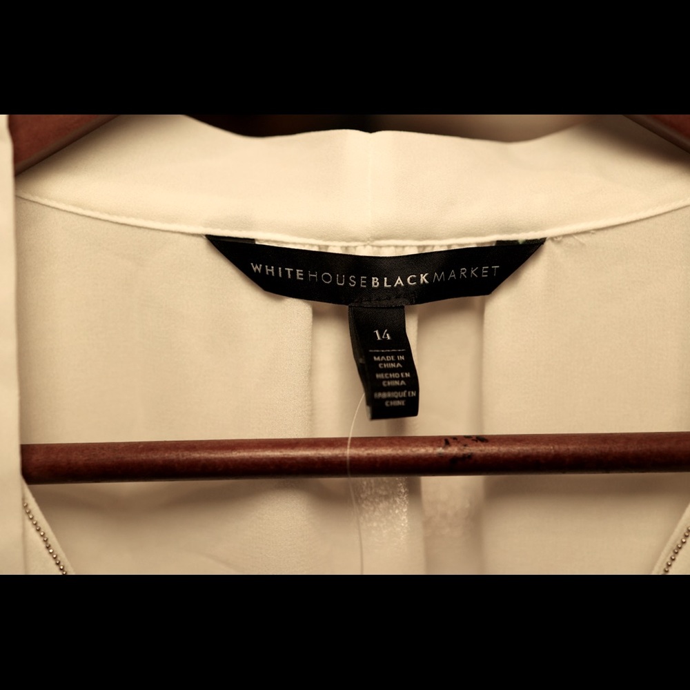 BRAND NEW White House Black Market formal blouse